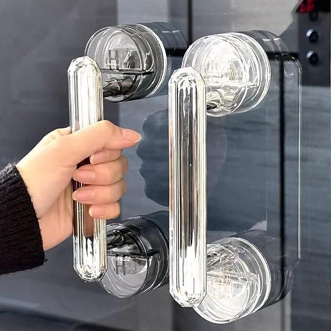 Crystal Suction Door Handle – Waterproof Pull Handle (Pack of 1)