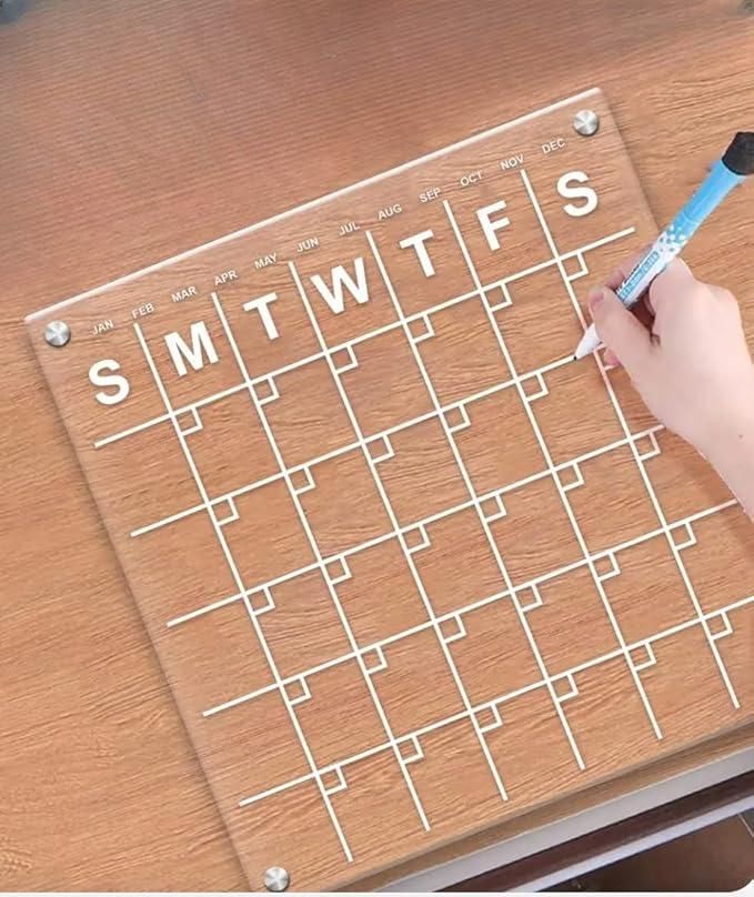 Fridge Magnetic Board – Weekly Study & Daily Planner (Pack of 1)