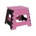 12 Inch Super Strong Folding Step Stool – Plastic Kitchen & Garden Stool (Pack of 1)