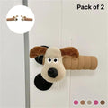 Cartoon Pattern Door Handle Cover – Anti-Collision & Anti-Static (Pack of 2)