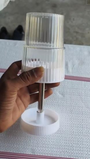 Plastic Portable Transparent Toothbrush Holder – Pack of 2