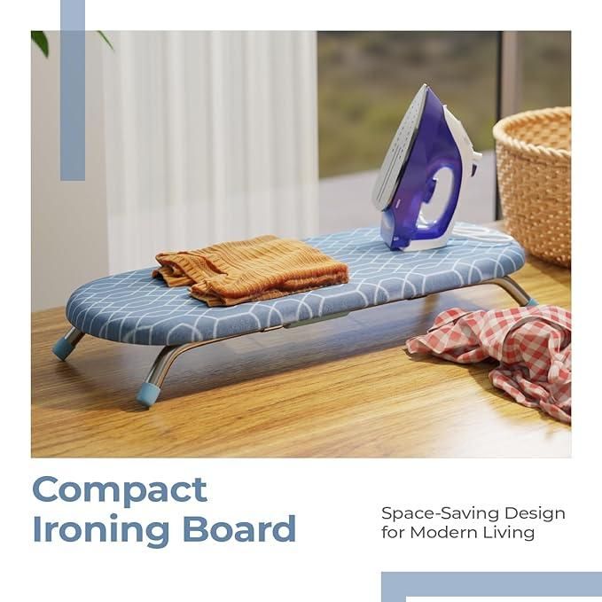 Table Top Ironing Board – Compact & Foldable Mini Ironing Stand (Pack of 1)