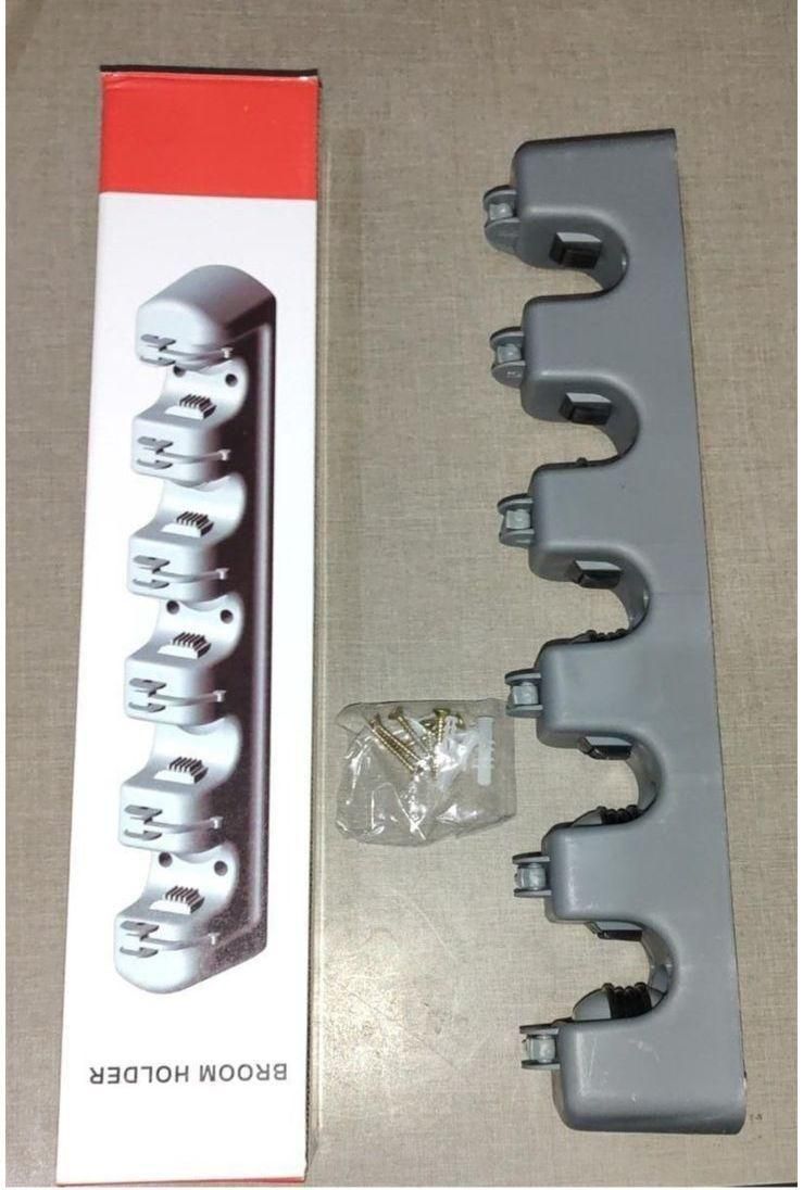 Broom Holder Wall Mount – Multipurpose Floating Storage Rack (Pack of 1 & 2)