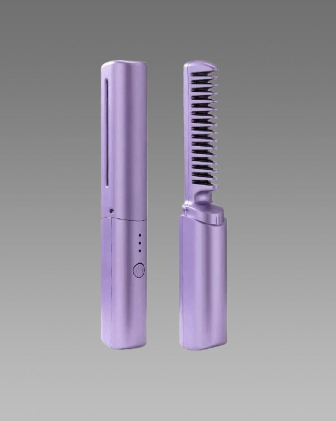 Portable Mini Cordless Hair Straightener – Rechargeable Travel Styling Tool