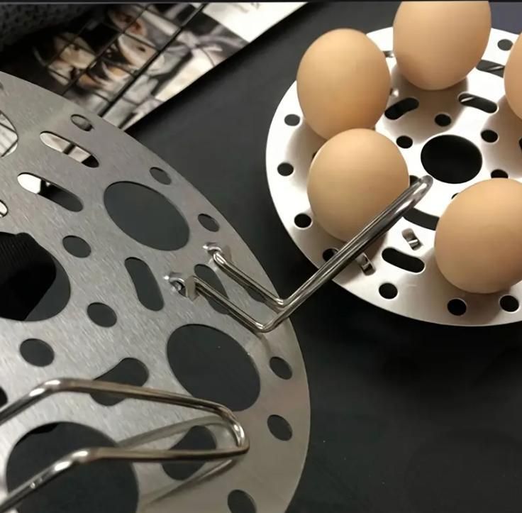 Stainless Steel Egg Multipurpose Steaming Rack (Pack of 1)