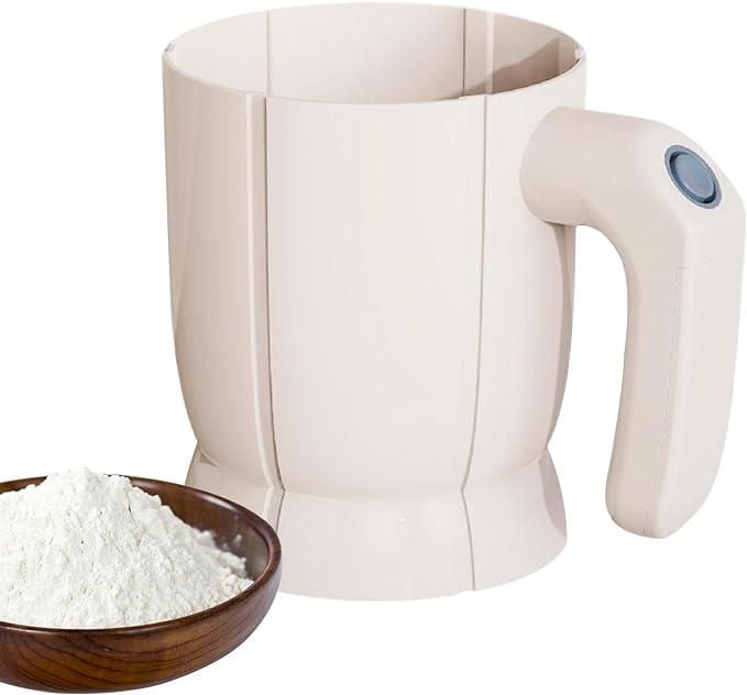 Battery Operated Electric Flour Sifter – Automatic Baking & Kitchen Tool