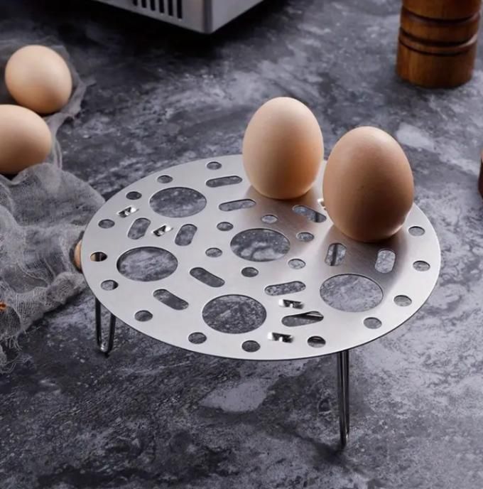 Stainless Steel Egg Multipurpose Steaming Rack (Pack of 1)