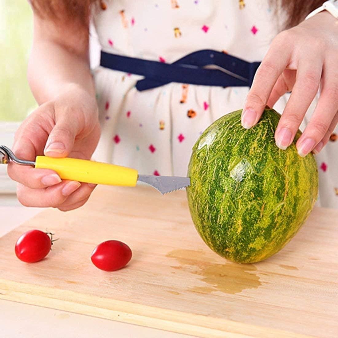 2-in-1 Melon Baller & Fruit Scoop Tool