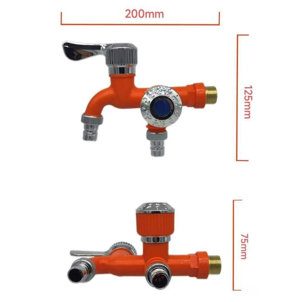 Dual Control 2-in-1 Multi-Functional Faucet – Dual Water Outlet Tap