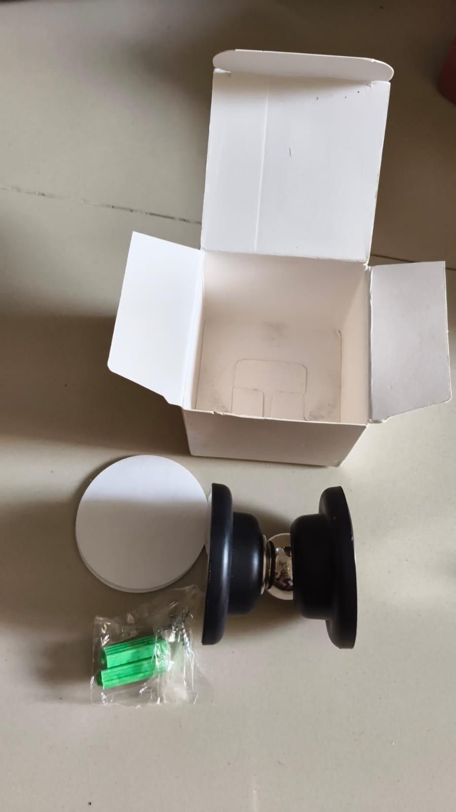 Magnetic Door Stopper – Stainless Steel No-Drill Door Holder (Pack of 1)