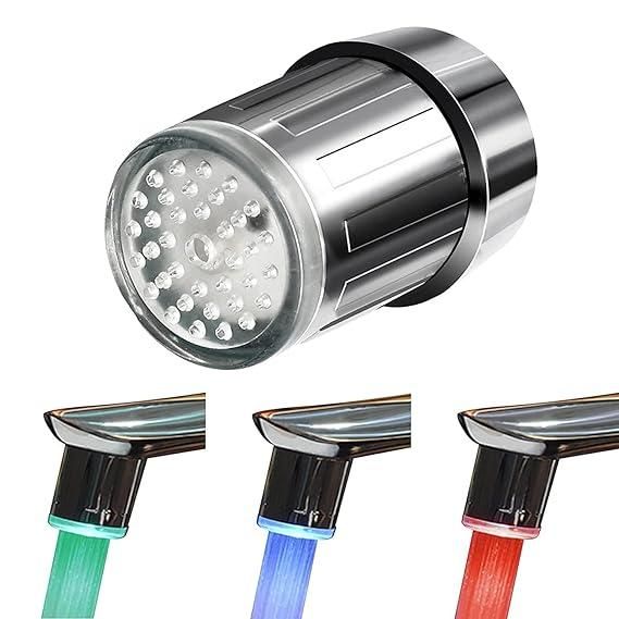 Color Changing LED Temperature Faucet – Automatic Light Glow Tap for Bathroom & Kitchen