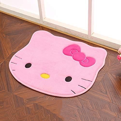 Non-Slip Cartoon Cute Door Mat – Soft Plush Microfiber Floor Mat (Pack of 1)