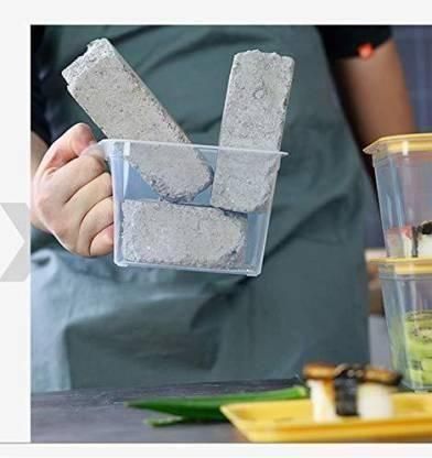 Unbreakable Kitchen Storage Basket – Plastic Fridge Organizer (Pack of 4)