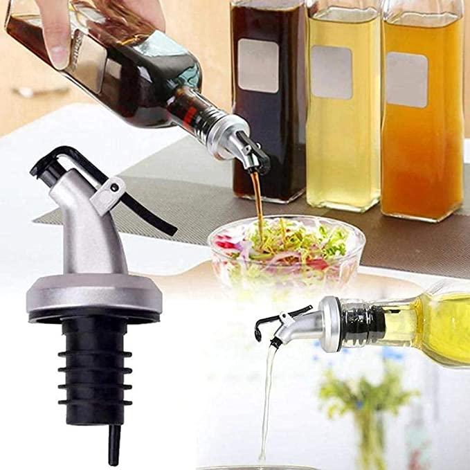 Oil Dispenser Bottle 1000ml – Plastic Cooking & Vinegar Pourer (Pack of 1)