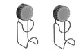 Waterproof Vacuum Suction Hook – Rotatable Bathroom Wall Hooks (2 Pcs)
