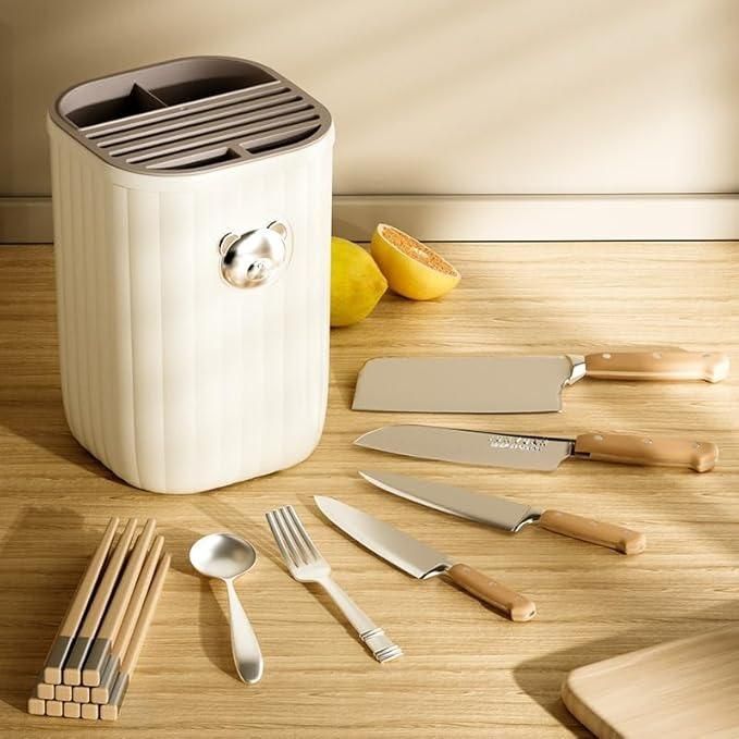 Multifunctional Knife Holder – Kitchen Cutlery Storage Organizer (Pack of 1)