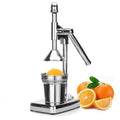 Manual Fruit Juicer – Stainless Steel Fruit Squeezer Press (Pack of 1)