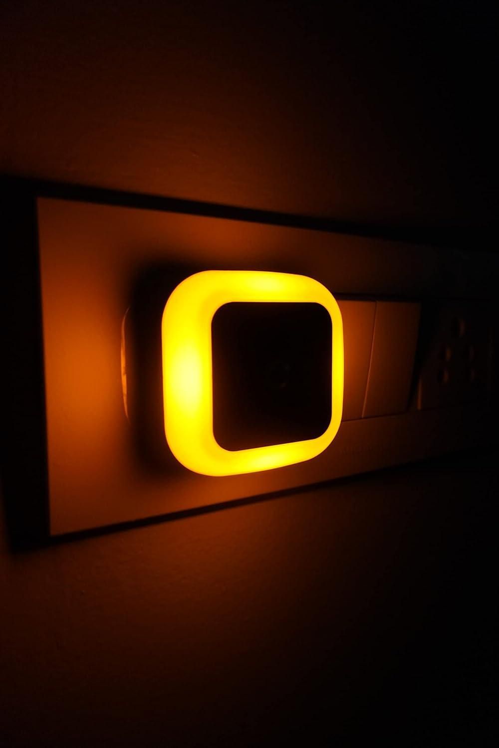 Smart LED Night Lamp – Auto On/Off Sensor Bedside Light for Home