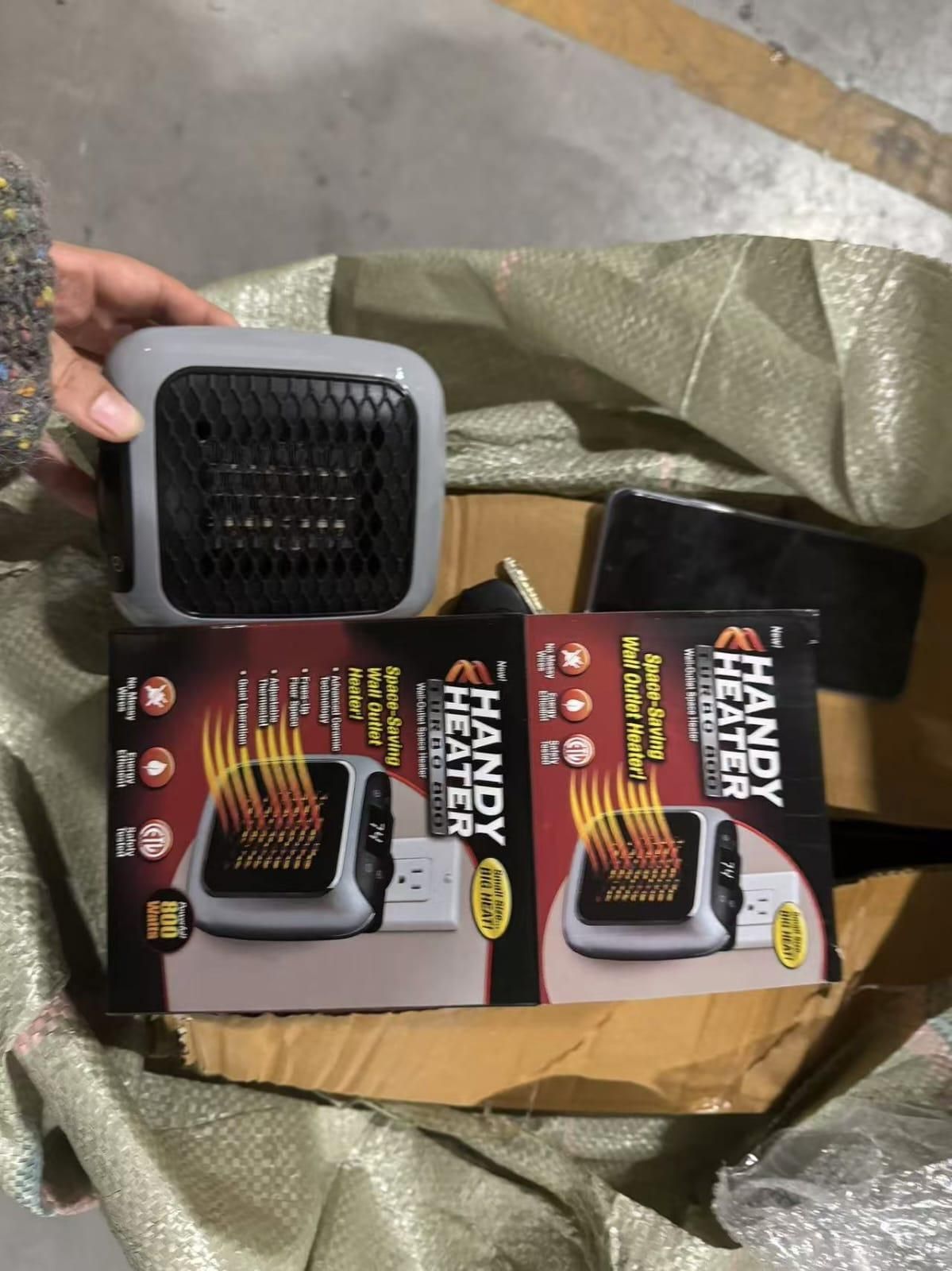 Portable Turbine Heater – Wall-Mounted Electric Convector Heater