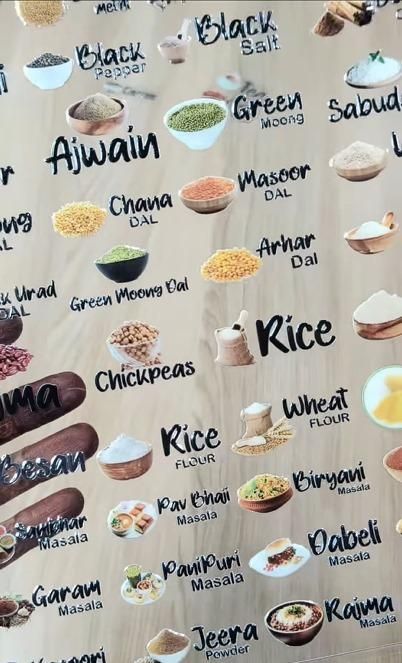 Waterproof UV DTF Kitchen Spice Jar Label Stickers – Pack of 60