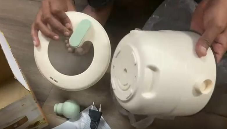 Electric Mini Cooking Pot – Multi-Functional Ceramic Coated Cooker (Pack of 1)