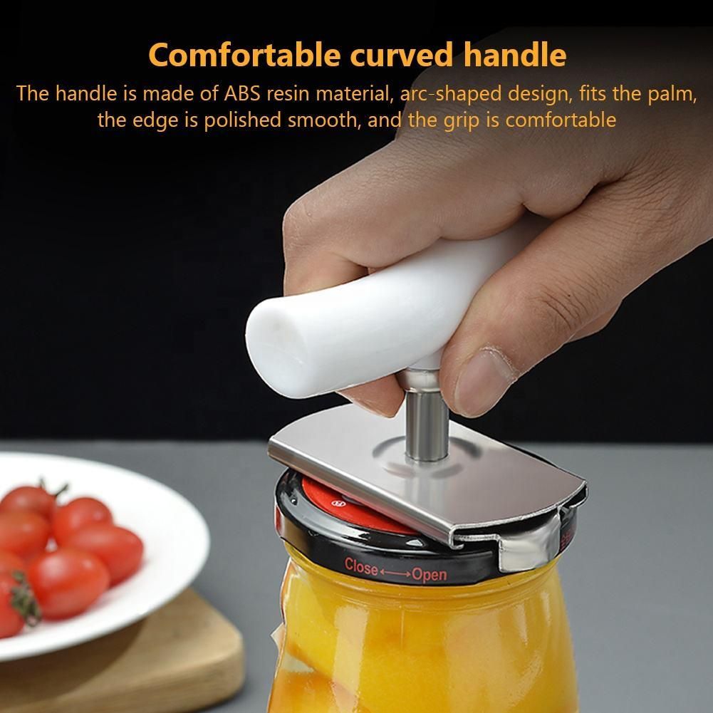 Bottle Lid Opener – Stainless Steel Adjustable Jar & Can Opener (Pack of 1)