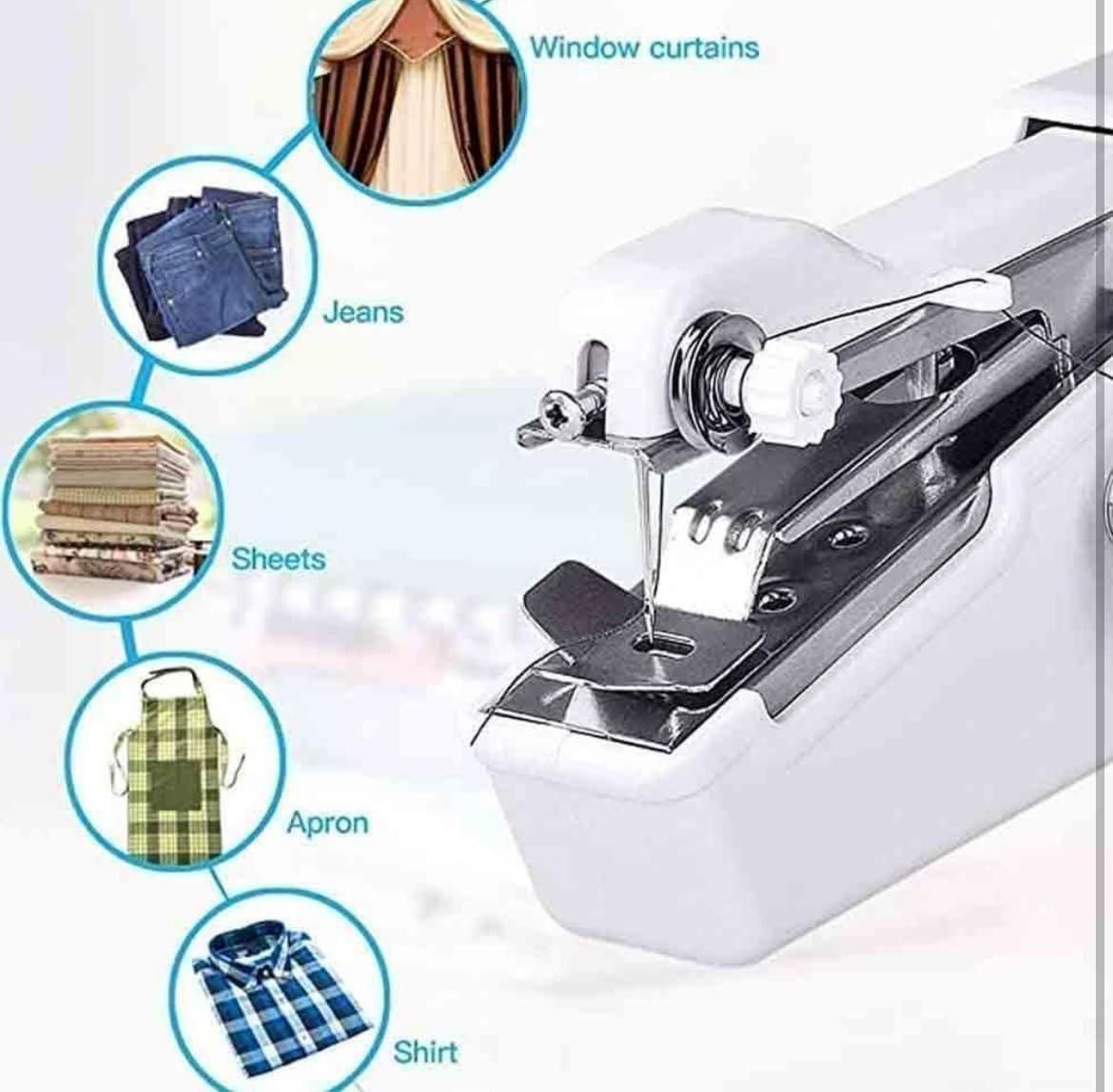 Stitch Handheld Cordless Portable Sewing Machine – Mini Electric Hand Stitcher (Pack of 1)