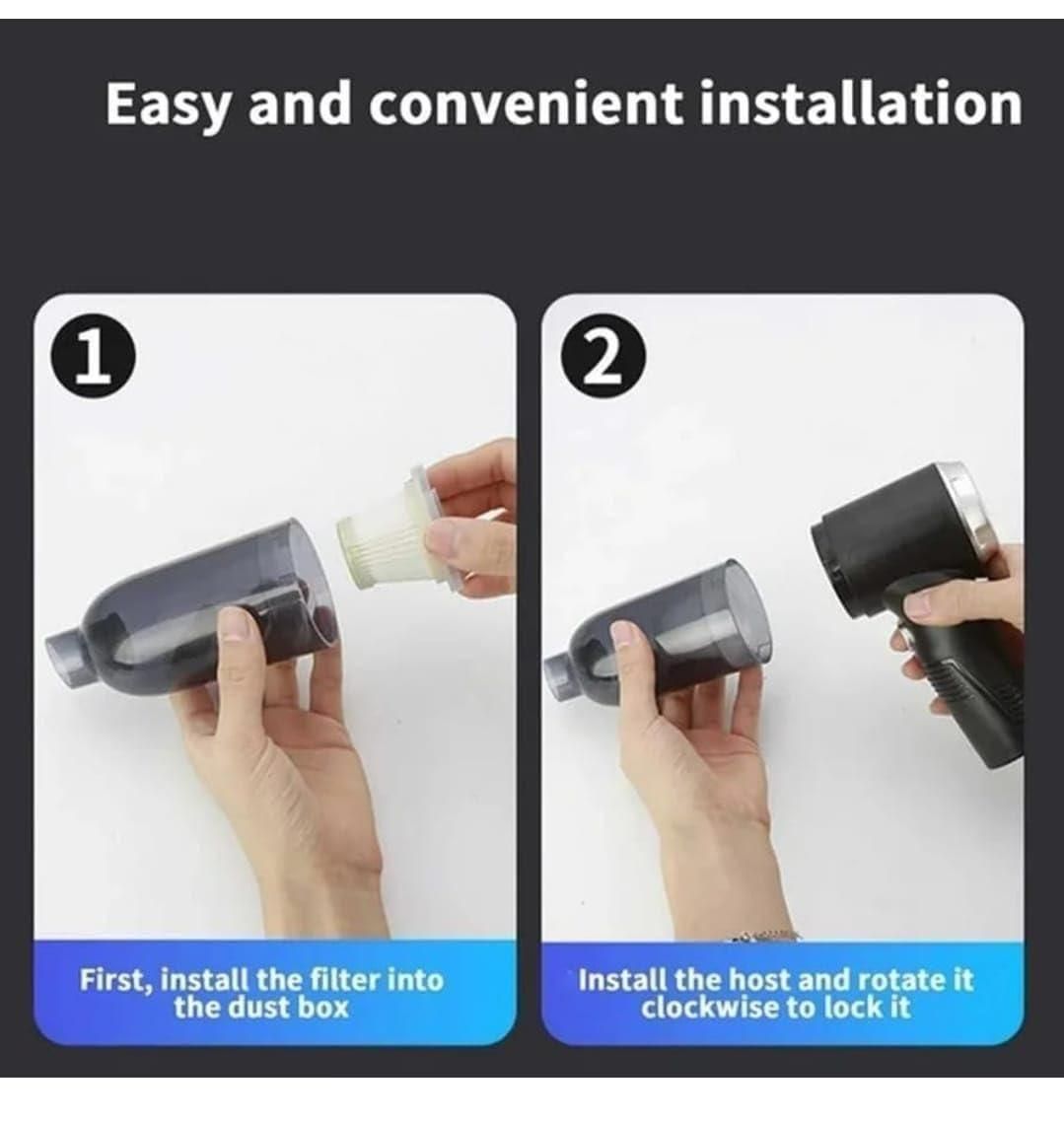 Vacuum Suction Cleaner – Portable Wireless Air Duster (Pack of 1)