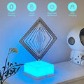 3D 360 Rotating Square Night Light – Remote Controlled Decorative Lamp (Pack of 1)