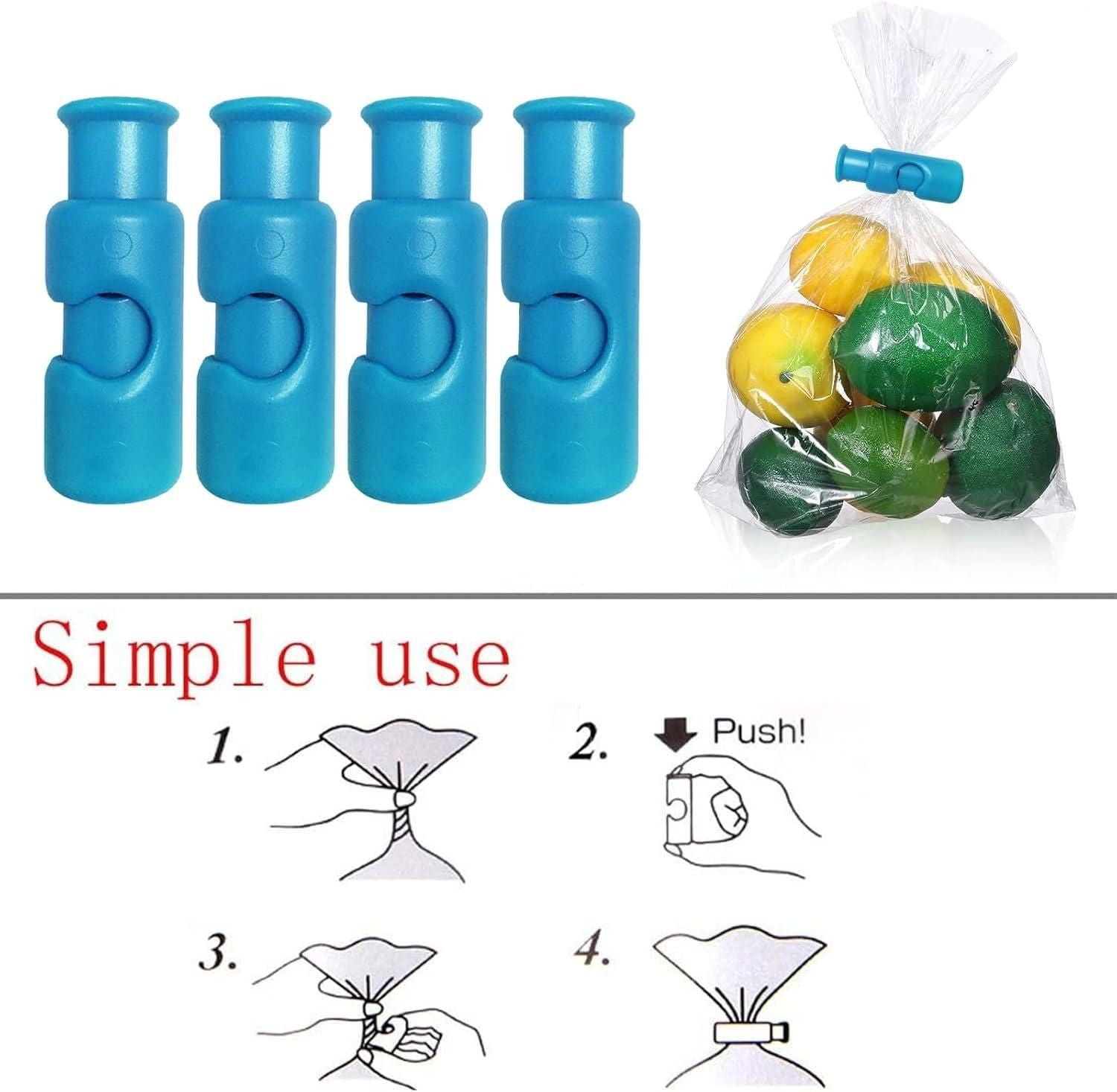 Sealing Clips – Airtight Food Bag Clips (Pack of 6)