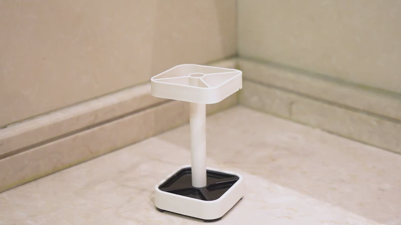 Plastic Portable Transparent Toothbrush Holder – Pack of 2