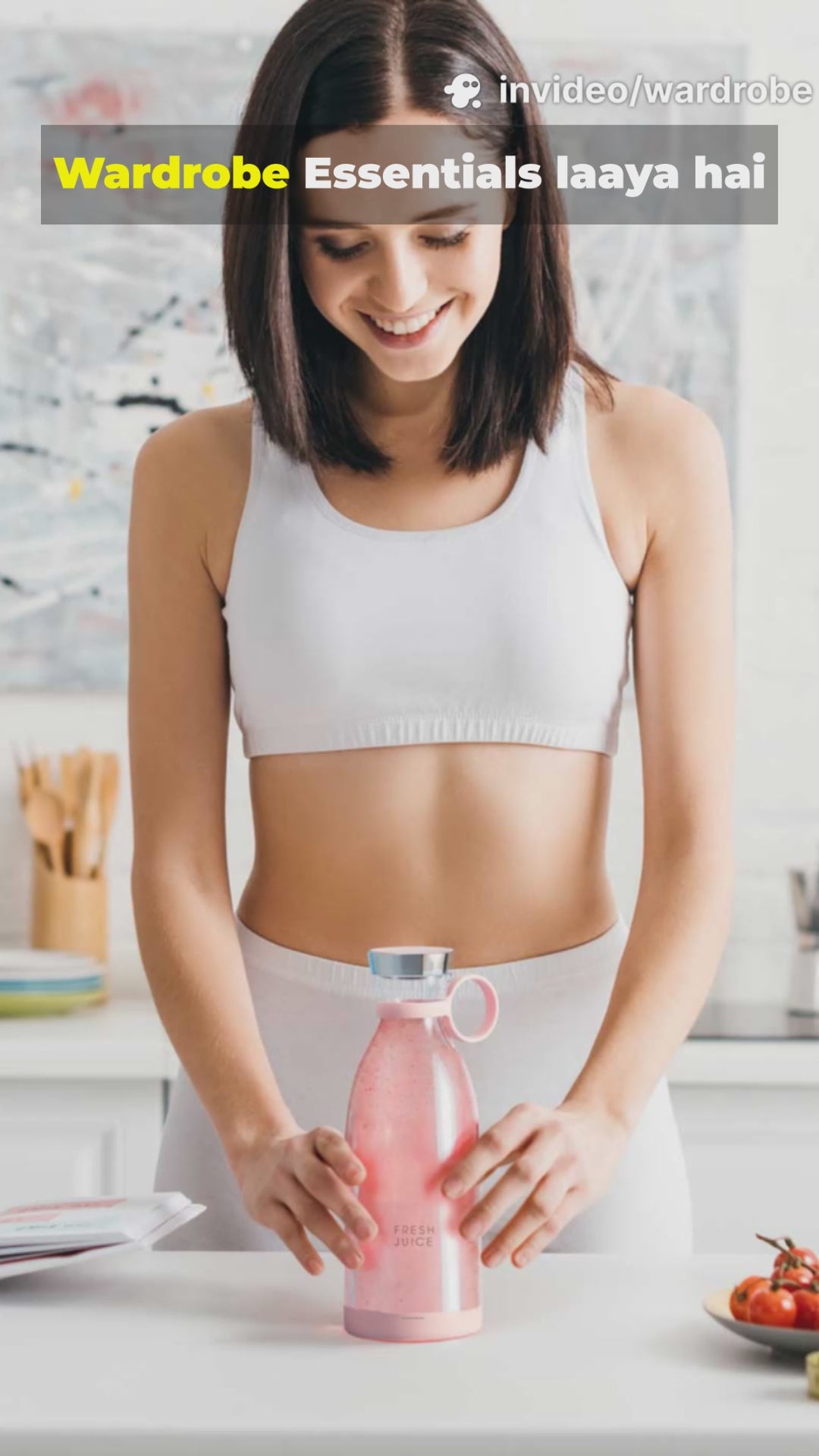 Portable USB Mini Juicer Blender – Rechargeable Travel Mixer