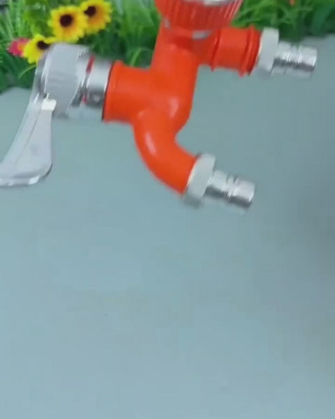 Dual Control 2-in-1 Multi-Functional Faucet – Dual Water Outlet Tap