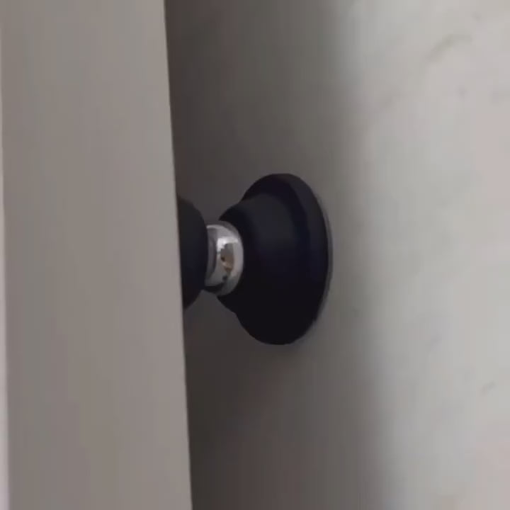 Magnetic Door Stopper – Stainless Steel No-Drill Door Holder (Pack of 1)