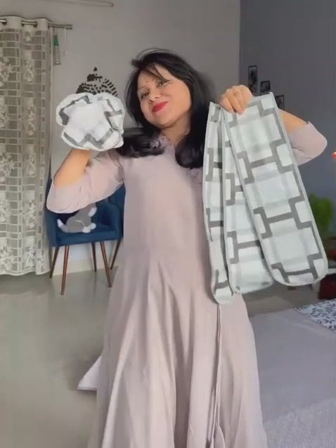 Dustproof Ceiling Fan Cover – Easy-to-Install Protective Fan Sleeve